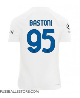 Günstige Inter Milan Alessandro Bastoni #95 Auswärtstrikot 2023-24 Kurzarm